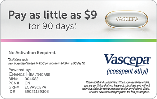 VASCEPA® (icosapent ethyl) savings card